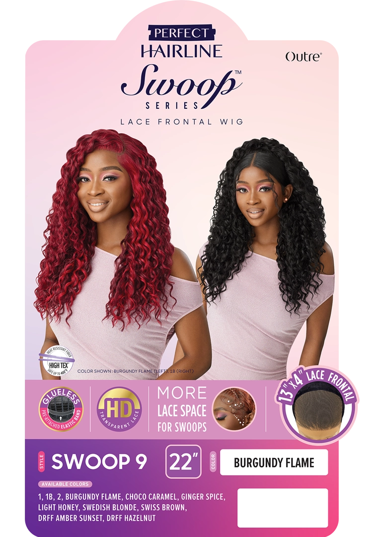 Outre Perfect Hairline SWOOP Series Glueless 13x4 HD Lace Front Wig SWOOP9 | Loc & Lovely Beauty Supply