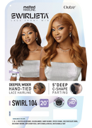 Outre Melted Hairline Swirlista Glueless Lace Front Wig SWIRL 104