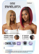 Outre Melted Hairline Swirlista Glueless Lace Front Wig SWIRL 105 | Loc & Lovely Beauty Supply
