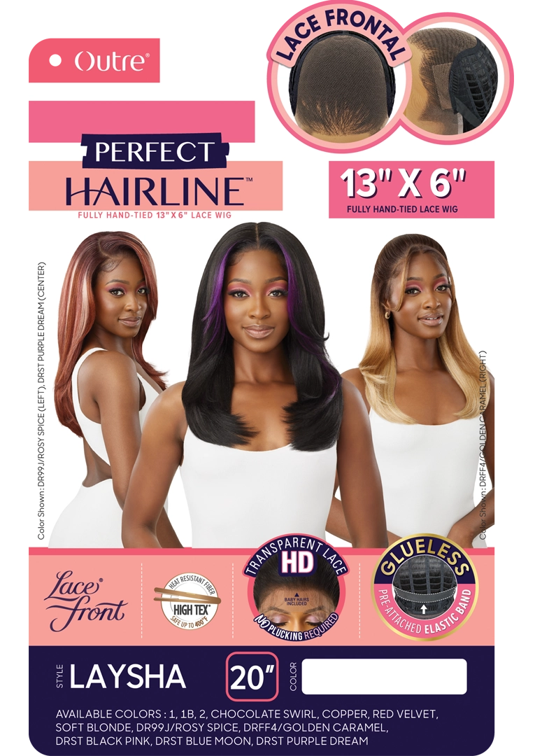 Outre Perfect Hairline Glueless 13x6 HD Lace Front Wig LAYSHA | Loc & Lovely Beauty Supply