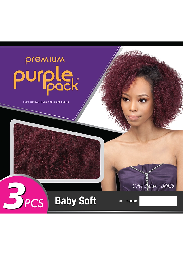 Outre Premium Purple Pack 3PCS BABY SOFT | Loc & Lovely Beauty Supply