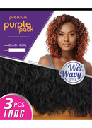 Outre Purple Pack 3PCS Wet & Wavy Style BEACH CURL