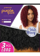 Outre Purple Pack 3PCS Wet & Wavy Style BOHO CURL | Loc & Lovely Beauty Supply