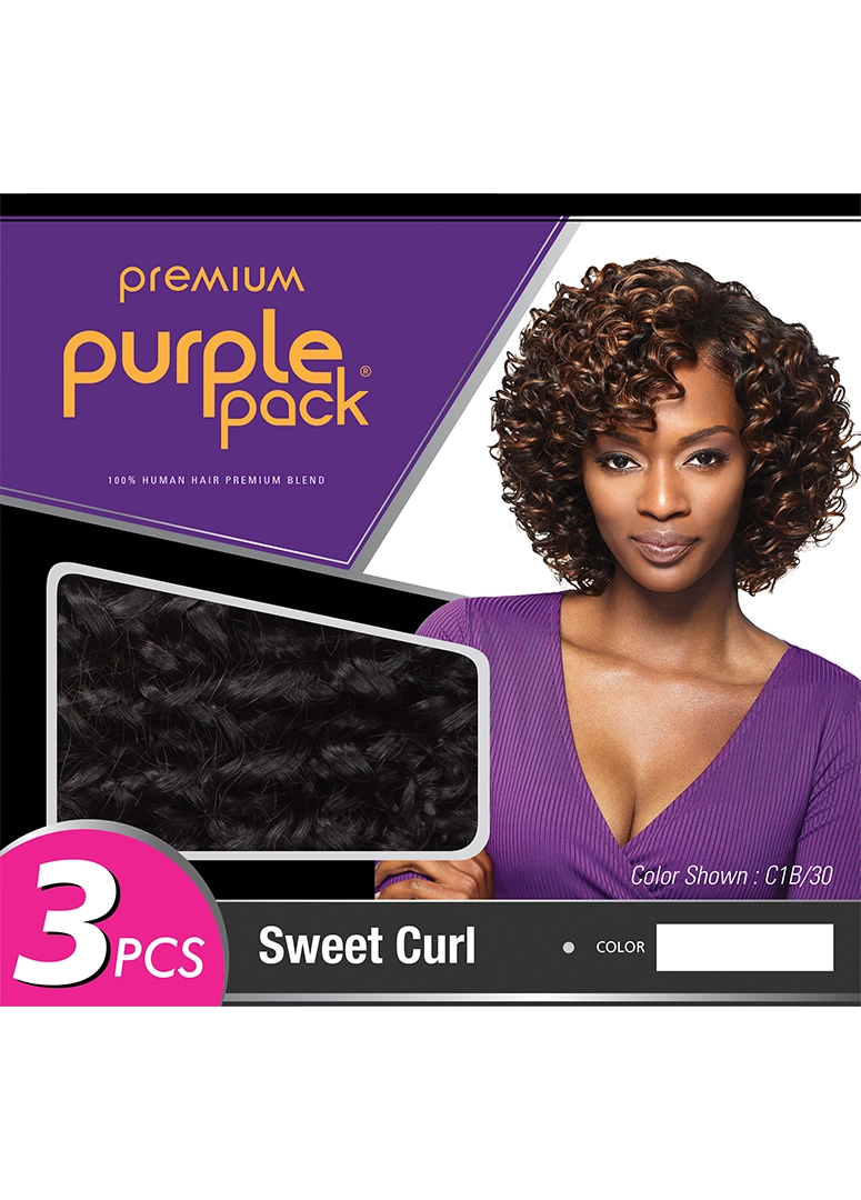 Outre Premium Purple Pack 3PCS SWEET CURL | Loc & Lovely Beauty Supply