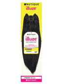 Nutique Illuze Human Hair Weaving STRAIGHT 10" | Loc & Lovely Beauty Supply