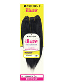 Nutique Illuze Human Hair Weaving STRAIGHT 8" | Loc & Lovely Beauty Supply