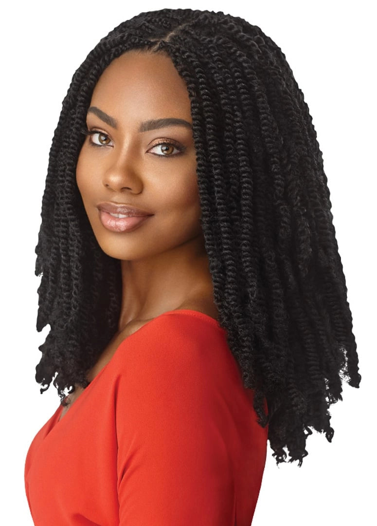 Outre X-Pression Twisted Up 2X Springy Afro Twist 12" | Loc & Lovely Beauty Supply