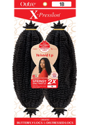 Outre X-Pression Twisted Up 2X Springy Afro Twist 12" | Loc & Lovely Beauty Supply