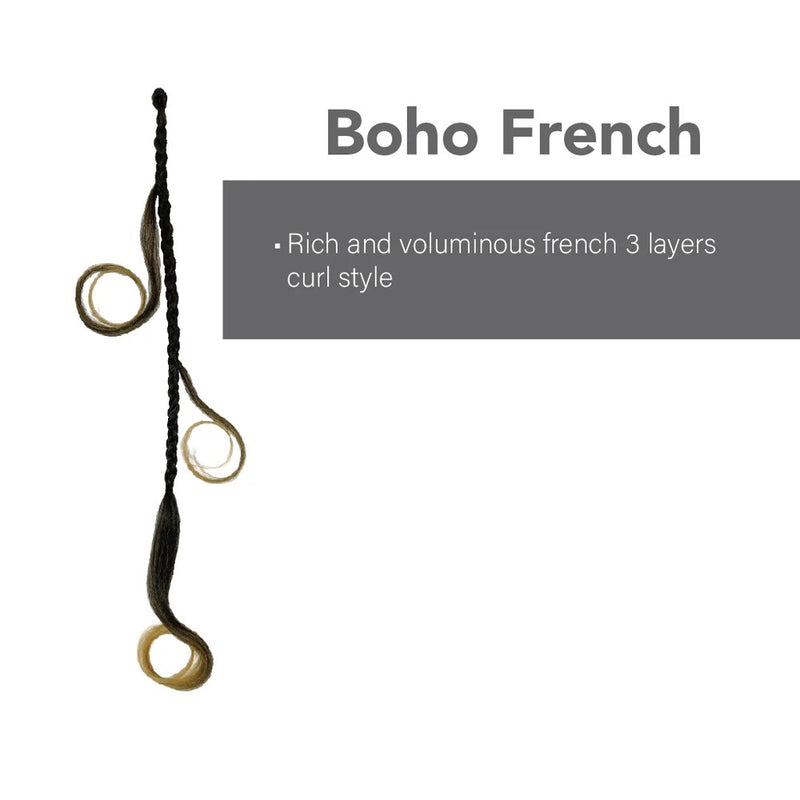 EZCROCHET Synthetic Braid 3X Boho French 18" | Loc & Lovely Beauty Supply