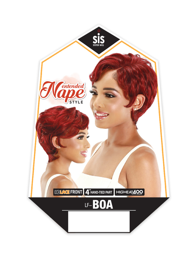 ZURY SiS Extended Nape HD Lace Front Wig LF-BOA