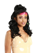 ZURY SiS Half Up Down Split Bang HD Lace Front Wig LF-SB TEEN | Loc & Lovely Beauty Supply