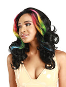 ZURY SiS Half Up Down Split Bang HD Lace Front Wig LF-SB TEEN | Loc & Lovely Beauty Supply