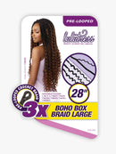 Sensationnel Lulutress Pre-Looped 3X BOHO BOX BRAID LARGE 28" | Loc & Lovely Beauty Supply