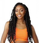 Sensationnel Lulutress Pre-Looped Crochet Braid 3X FLUFFY PASSION TWIST 20" | Loc & Lovely Beauty Supply