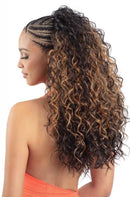 Model Model Flip N Fine Drawstring Half Wig SNATCHA | Loc & Lovely Beauty Supply