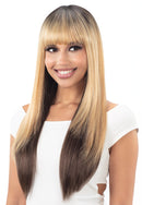 Model Model KLIO Pre-Layered Straight Bang Synthetic Everyday Wig KL-010 | Loc & Lovely Beauty Supply