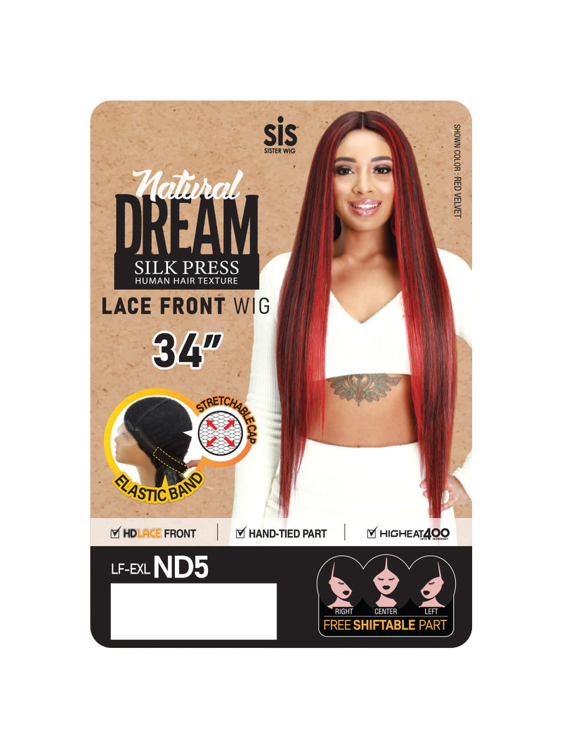 ZURY SiS Natural Dream Silk Press HD Lace Front Wig LF-EXL ND5 | Loc & Lovely Beauty Supply