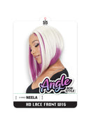 ZURY SiS Synthetic Hair Angle Bob Style HD Lace Front Wig NEELA | Loc & Lovely Beauty Supply