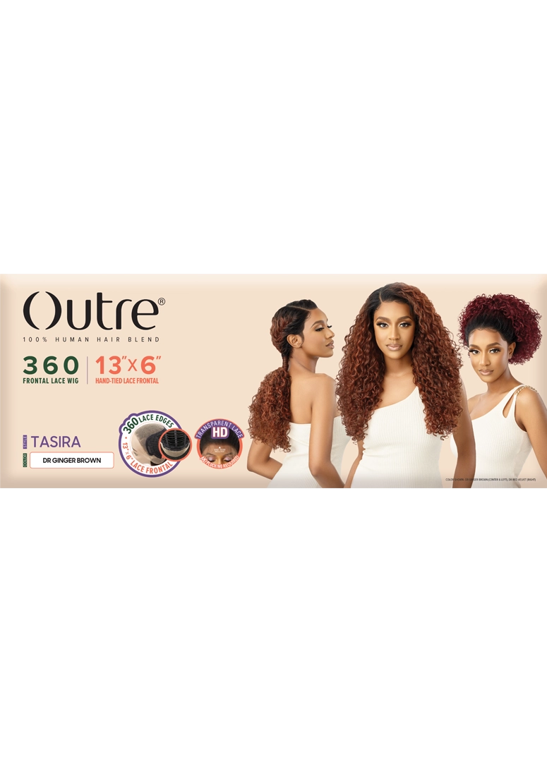 Outre Human Hair Blend 13x6 Hand-Tied 360 Frontal Lace Wig TASIRA | Loc & Lovely Beauty Supply