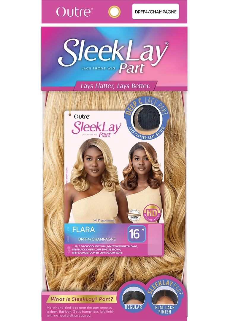 Outre Synthetic SleekLay Deep Lace Part Wig FLARA | Loc & Lovely Beauty Supply