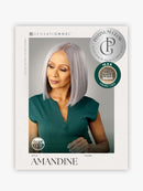 BARE LACE Platinum Glow Amandine Synthetic Straight Lace Wig