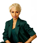 Sensationnel Bare Lace Platinum Glow Human Hair Blend Lace Front Wig BELINE | Loc & Lovely Beauty Supply
