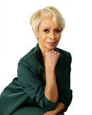 Sensationnel Bare Lace Platinum Glow Human Hair Blend Lace Front Wig BELINE | Loc & Lovely Beauty Supply