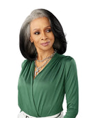 Sensationnel Bare Lace Platinum Glow Human Hair Blend Lace Front Wig CELESTINE | Loc & Lovely Beauty Supply