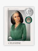 BARE LACE Platinum Glow Celestine Human Hair Blend Lace Wig