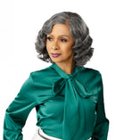 Sensationnel Bare Lace Platinum Glow Human Hair Blend Lace Front Wig VIVIENNE | Loc & Lovely Beauty Supply