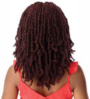 Outre X-Pression Twisted Up Braided Lace Front Wig WAVY BOMB TWIST 18" | Loc & Lovely Beauty Supply