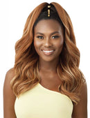 Outre Converti Cap Deluxe Cap Half Wig ROSEY WAVES | Loc & Lovely Beauty Supply