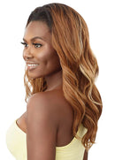 Outre Converti Cap Deluxe Cap Half Wig ROSEY WAVES | Loc & Lovely Beauty Supply