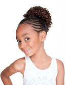 FEMI Blossom Kids Drawstring Synthetic Hair Bun SHIRLEY TEMPLE | Loc & Lovely Beauty Supply