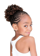 FEMI Blossom Kids Drawstring Synthetic Hair Bun SHIRLEY TEMPLE | Loc & Lovely Beauty Supply