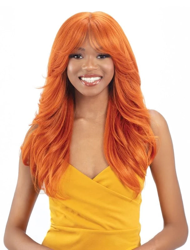 FreeTress EQUAL Curtain Bang HD Lace Wig MAVEN | Loc & Lovely Beauty Supply