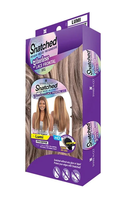 Shake-N-Go Snatched Glueless 13x6 HD Lace Frontal Wig LUMI | Loc & Lovely Beauty Supply