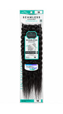 Bobbi Boss Indi Remi Human Hair Seamless Crochet Braid KINKY STRAIGHT 18" | Loc & Lovely Beauty Supply