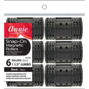 Annie Snap On Magnetic Rollers JUMBO (6CT) | Loc & Lovely Beauty Supply