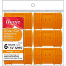 Annie Snap On Magnetic Rollers JUMBO (6CT) | Loc & Lovely Beauty Supply