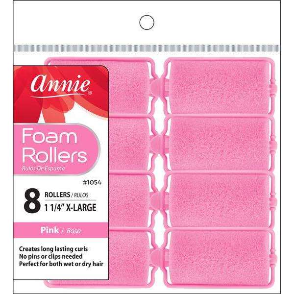 Annie Foam Rollers X-LARGE (8CT) | Loc & Lovely Beauty Supply