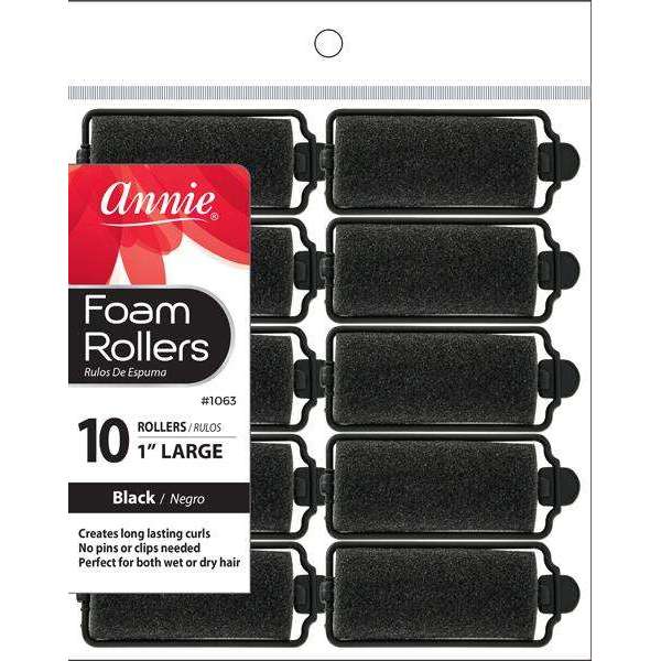 Annie Foam Rollers LARGE (10CT) | Loc & Lovely Beauty Supply