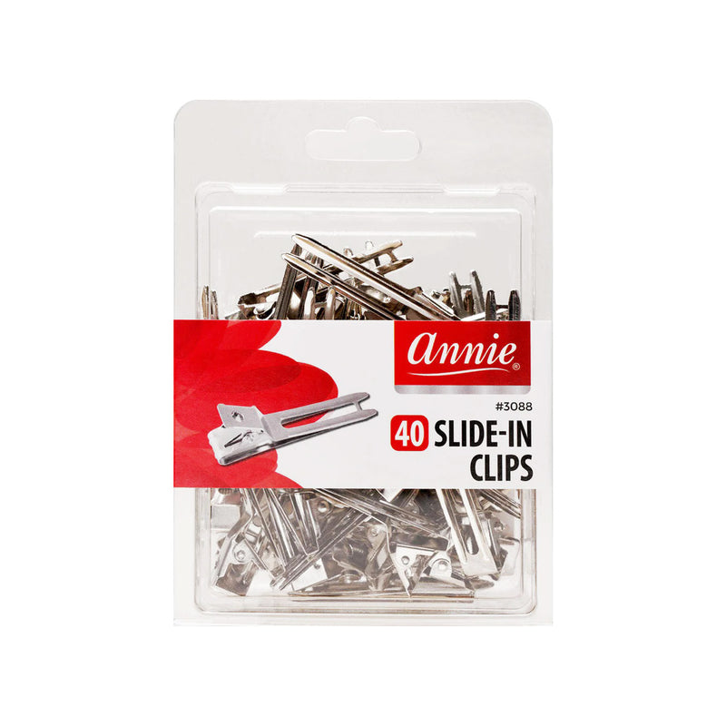 Annie Slide-in Clips 40ct | Loc & Lovely Beauty Supply