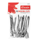 Annie 3168 Duck Bill Clips 12ct | Loc & Lovely Beauty Supply