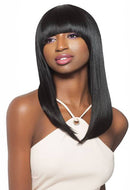 Outre &Play Human Hair Blend Oval Bang Wig DARCI | Loc & Lovely Beauty Supply