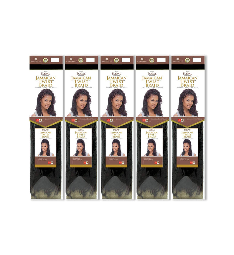 (5 Pack) FreeTress EQUAL Jamaican Twist Braid | Loc & Lovely Beauty Supply