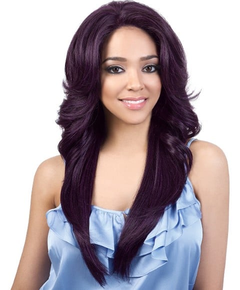 Motown Tress Let's Lace Human Hair Blend Silk Swiss Lace Front Wig HBSL.DORY | Loc & Lovely Beauty Supply
