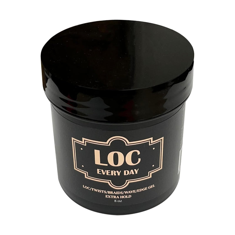 LOC Every Day Loc Twists Braids Wave Edge Gel Extra Hold | Loc & Lovely Beauty Supply
