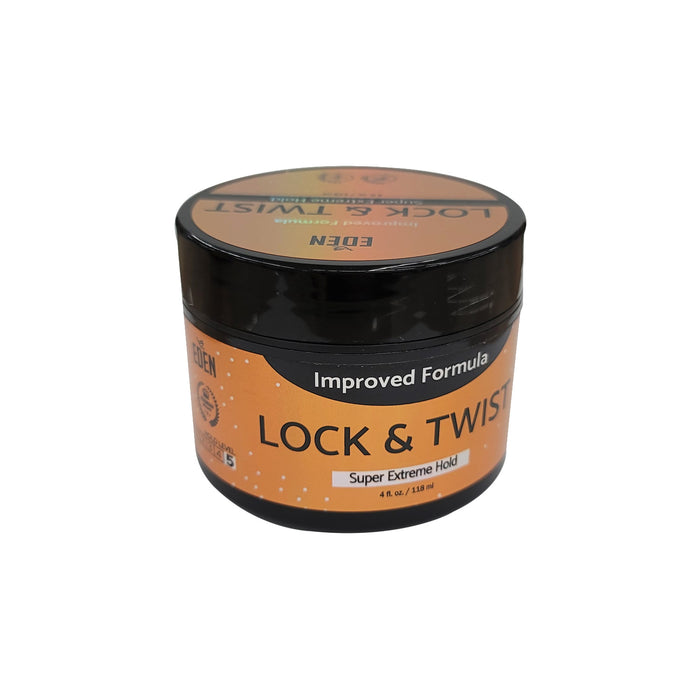 Eden LOCK & TWIST - Argon & Tea Tree Oil - Super Extreme Hold 4 fl oz