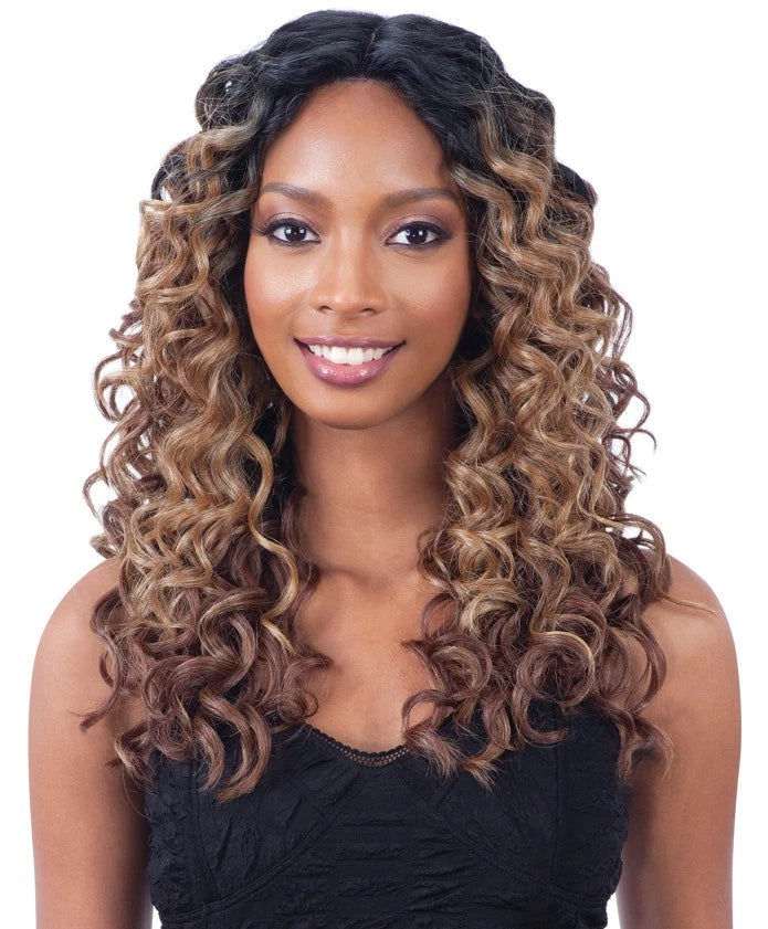 FreeTress EQUAL Synthetic 6" Deep Part Lace Front Wig MILES | Loc & Lovely Beauty Supply